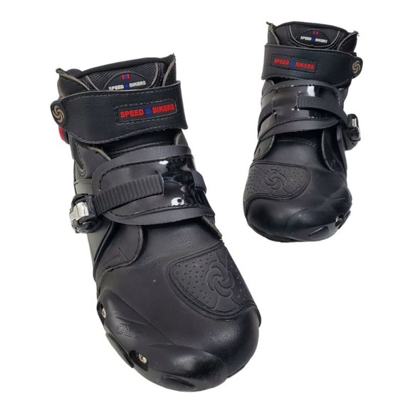 Speed Bikers Riding Tribes Motorcycle Boots Men\'s Waterproof Motocross, NWT main image 4
